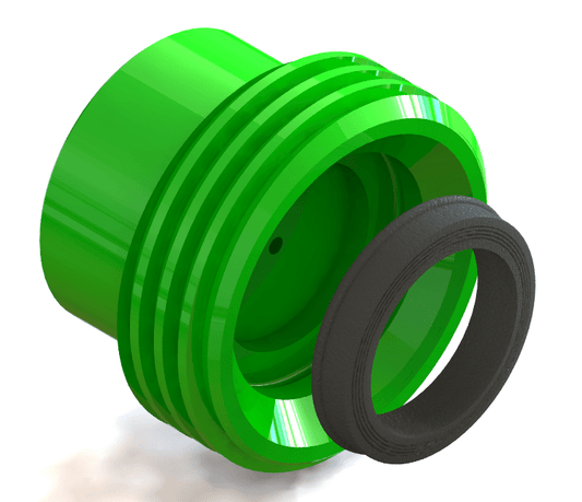 Blanking Cap, 3” 1502 F, Autoclave Tap, 10000 psi, Sour Service