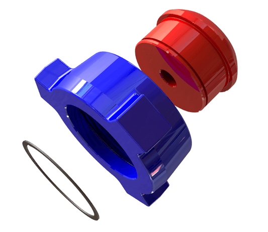 Blanking Cap, 3” 1502 M, Autoclave Tap, 15000 psi, STD Service