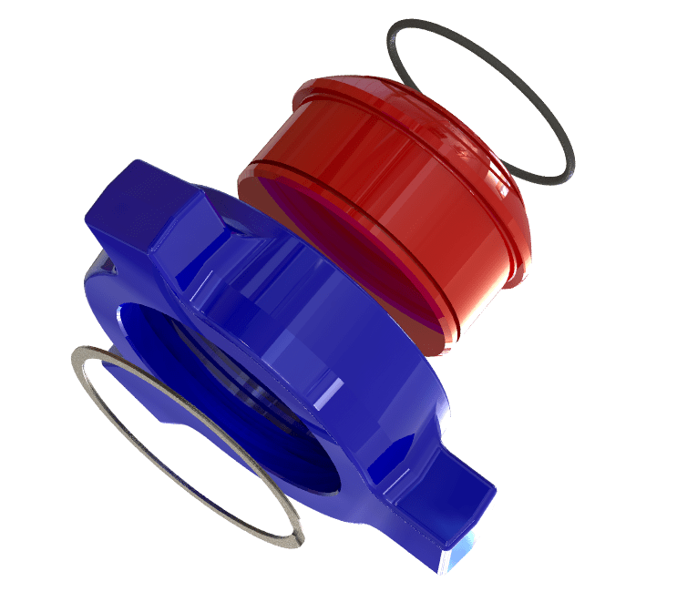 Blanking Cap, 2" 206 M, 2000 psi, STD Service