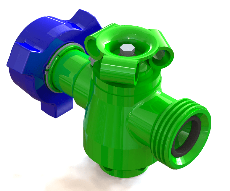 PLUG VALVE 2" * 1" 1502 LT SOUR SERVICE