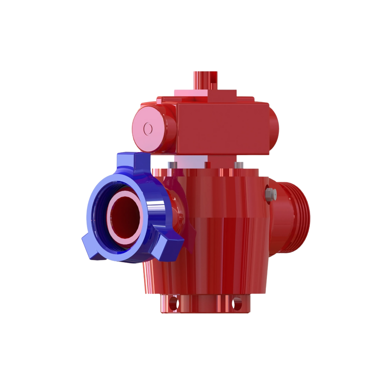 PLUG VALVE  3" * 3"  1502 PNEUMATIC ACTUATED (ESD)